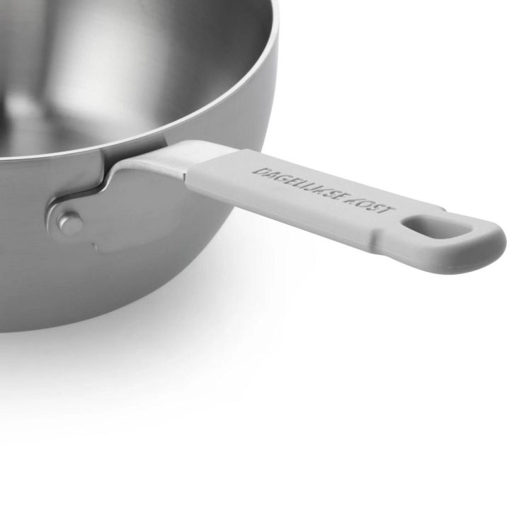 Dagelijkse kost Casserole conique Proline 3PLY 24cm (Truffelgrijs) - Panache (Koksijde)