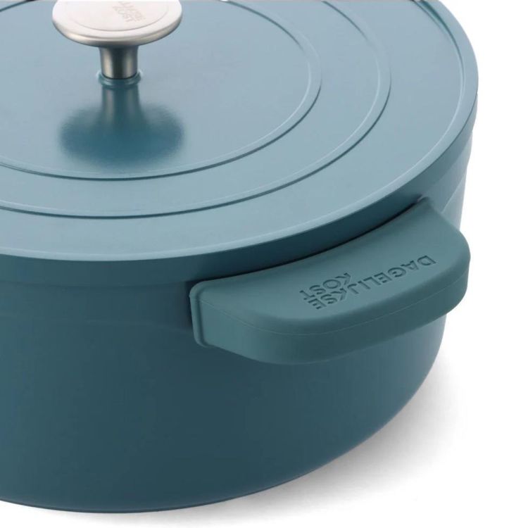 Dagelijkse kost Kookpot met antikleeflaag Proline 26cm (Blauw Groen) - Panache (Koksijde)