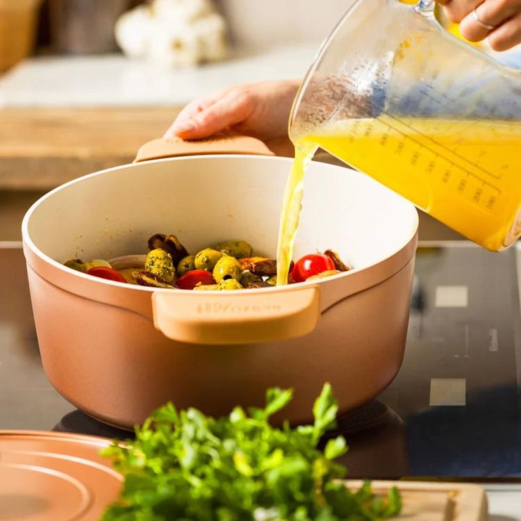 Dagelijkse kost Kookpot met antikleeflaag Proline 26cm (Koper) - Panache (Koksijde)