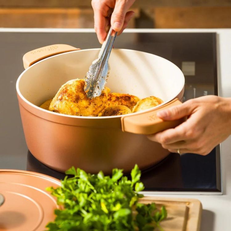 Dagelijkse kost Kookpot met antikleeflaag Proline 26cm (Koper) - Panache (Koksijde)