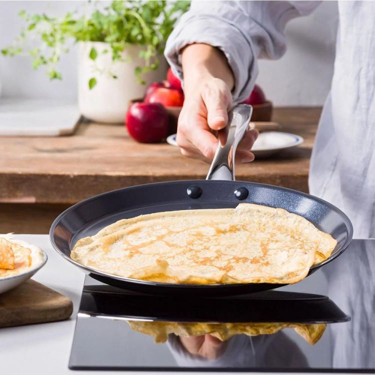 Dagelijkse kost Pannenkoekenpan 28cm (Donker Groen) - Panache (Koksijde)