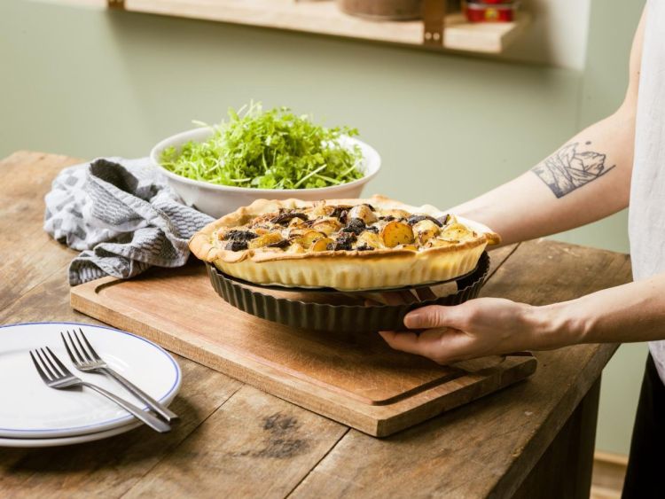 Dagelijkse kost Quiche- en taartvorm met verwijderbare bodem 26cm () - Panache (Koksijde)