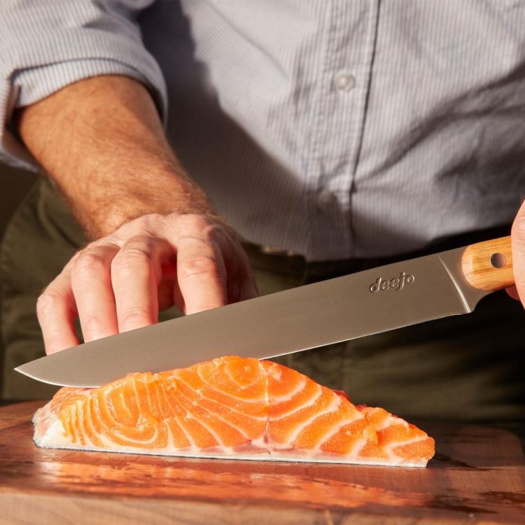 Deejo Cuisine carving knife Titan (Olive Wood) - Panache (Koksijde)