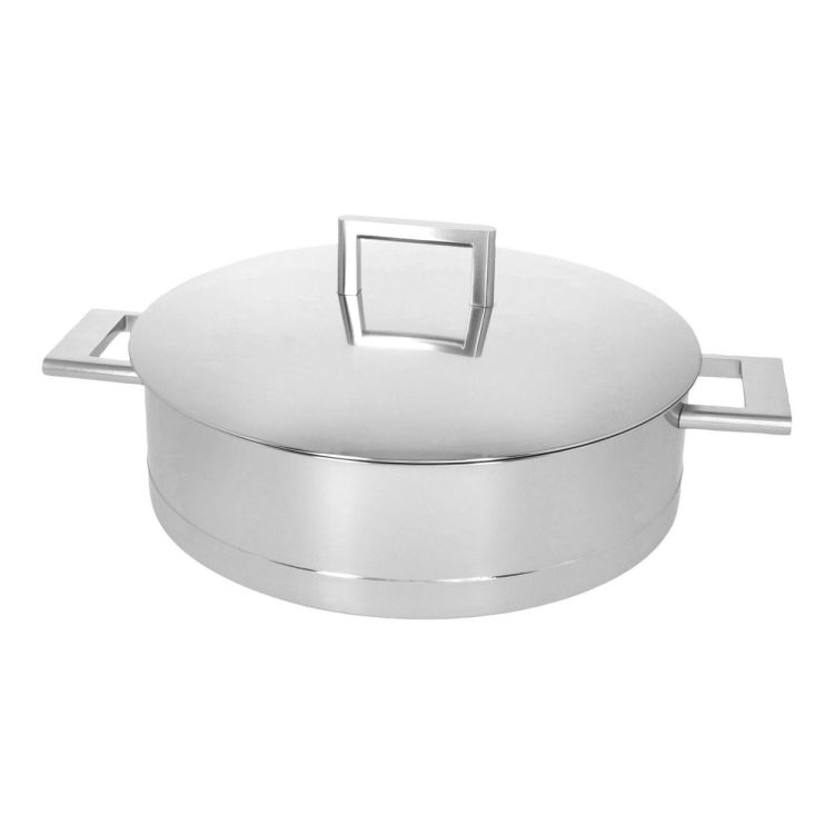 Demeyere John Pawson 7 Kookpot laag 28cm (Inox) - Panache (Koksijde)