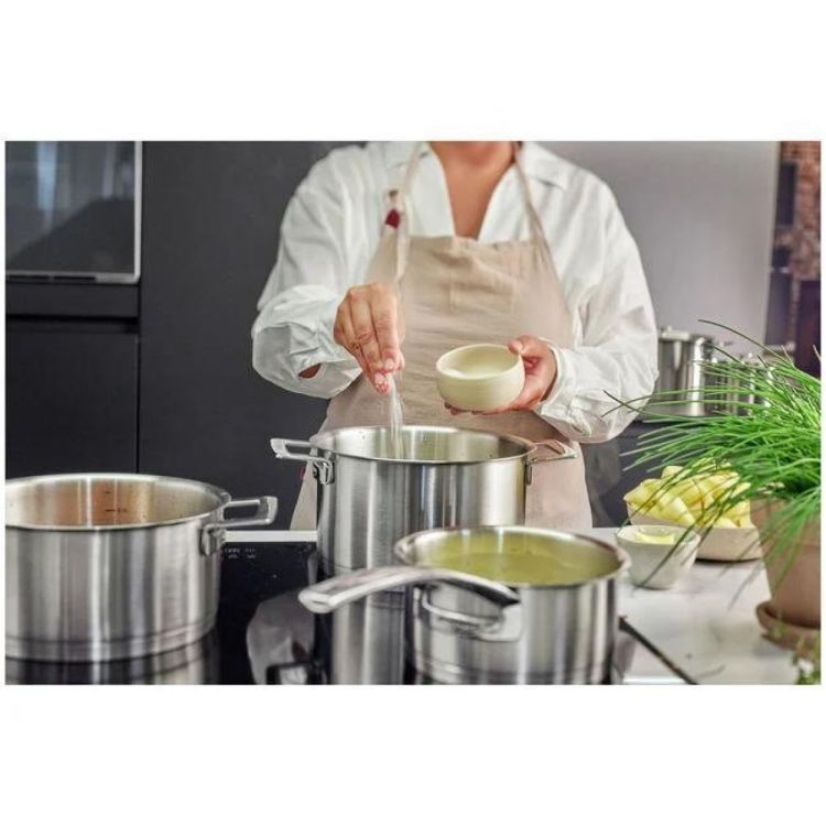 Demeyere Lino 3 set de casseroles 5-pces (Inox) - Panache (Koksijde)