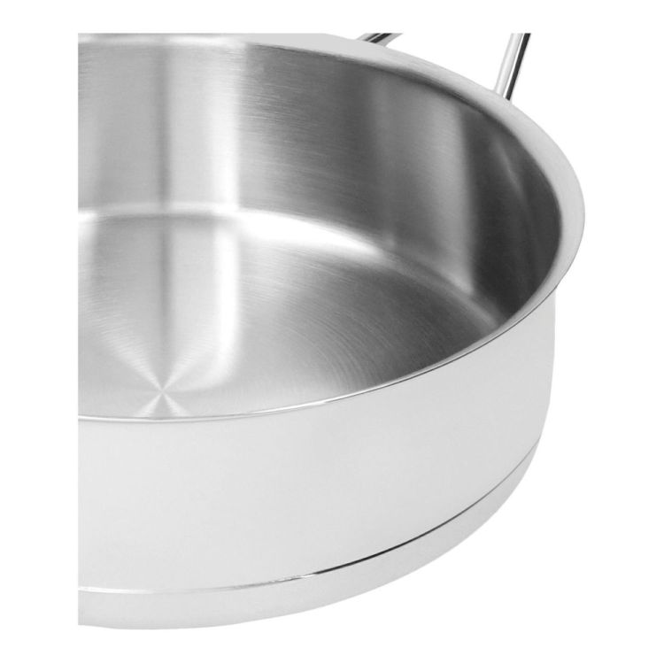 Demeyere Silver 7 Sauteuse met deksel 24cm (Inox) - Panache (Koksijde)