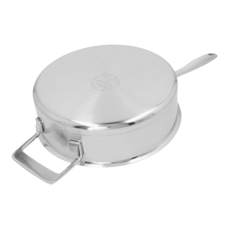 Demeyere Silver 7 Sauteuse met deksel 24cm (Inox) - Panache (Koksijde)