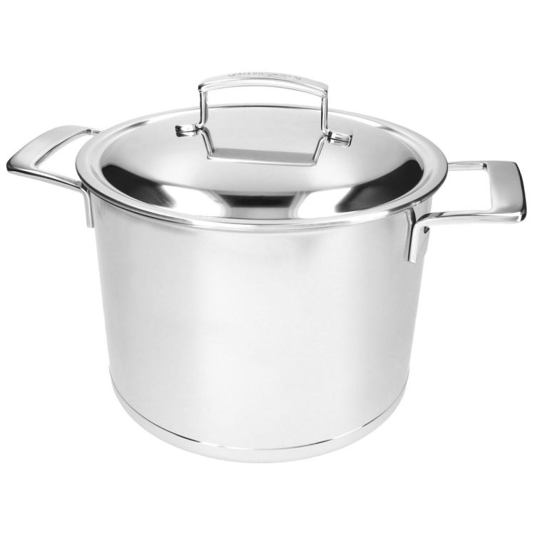 Demeyere Silver 7 marmite 24cm 7,5l + Insert à pâtes offert (Inox) - Panache (Koksijde)