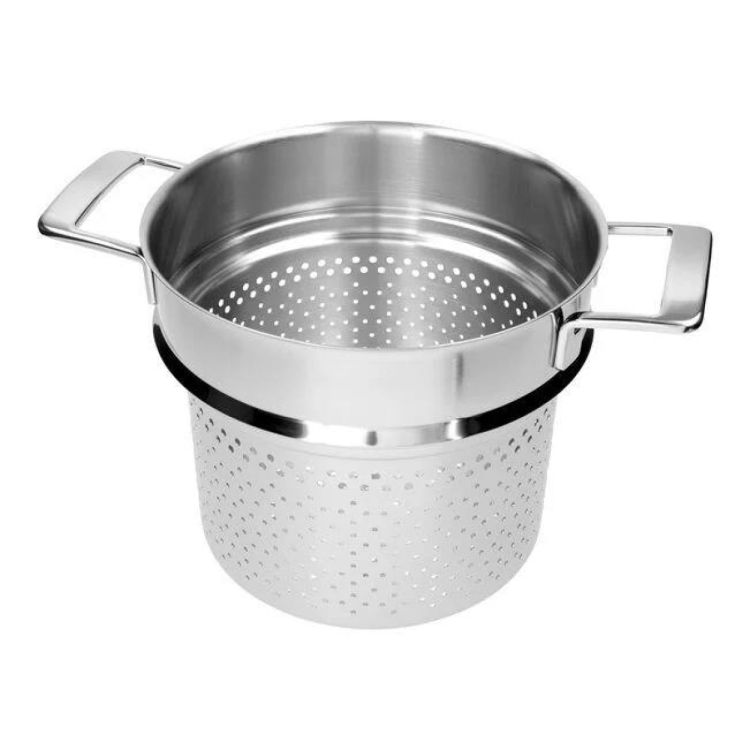 Demeyere Silver 7 Soeppot 24cm + gratis pastainzet (Inox) - Panache (Koksijde)