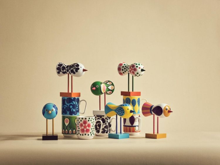 Design House Stockholm Birds 1967 mug No.3 (Multi) - Panache (Koksijde)