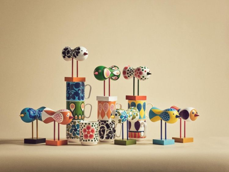 Design House Stockholm Birds 1967 mug No.8 (Multi) - Panache (Koksijde)