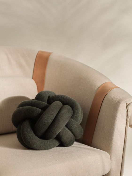 Design House Stockholm Knot Cushion forest green (Forest Green) - Panache (Koksijde)