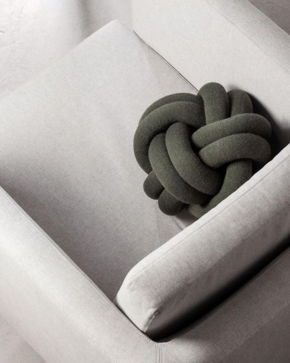 Design House Stockholm Knot Cushion forest green (Forest Green) - Panache (Koksijde)