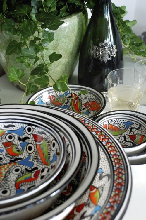 Dishes & Deco Bol 13,5cm Riahi (Multi) - Panache (Koksijde)