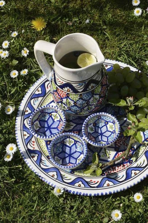 Dishes & Deco Bol 15,5cm Poisson (Blauw) - Panache (Koksijde)