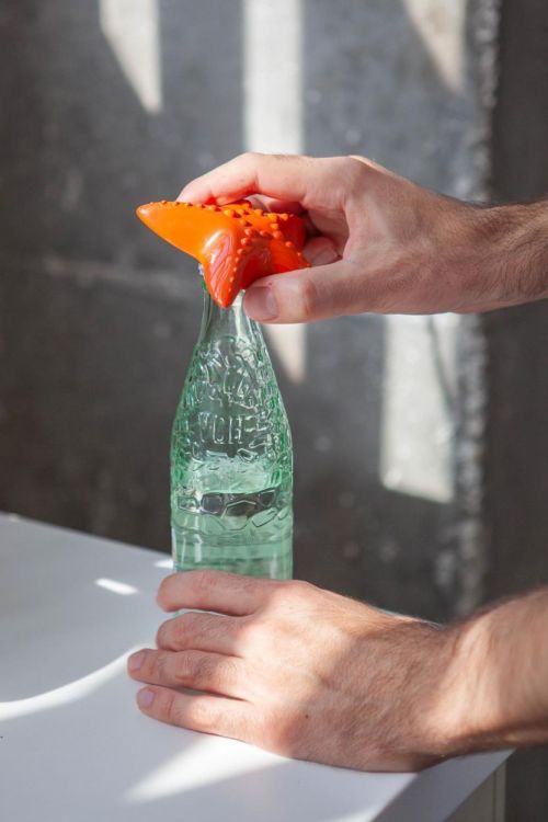 DOIY design Décapsuleur Étoile de mer (Orange) - Panache (Koksijde)