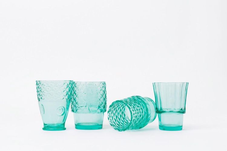 DOIY design Koi poisson verres (Mint) - Panache (Koksijde)