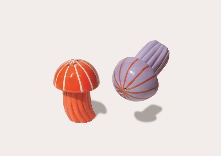 DOIY design Set zout- en peperstrooier Kwallen (Multi) - Panache (Koksijde)