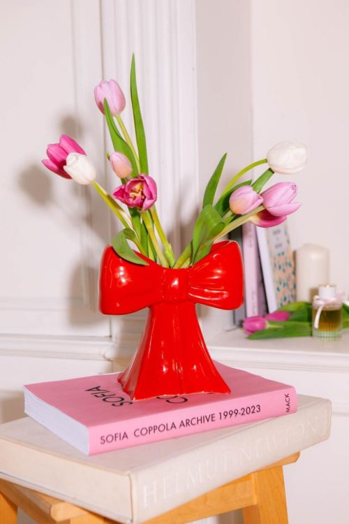 DOIY design Vase Bow (Red) - Panache (Koksijde)