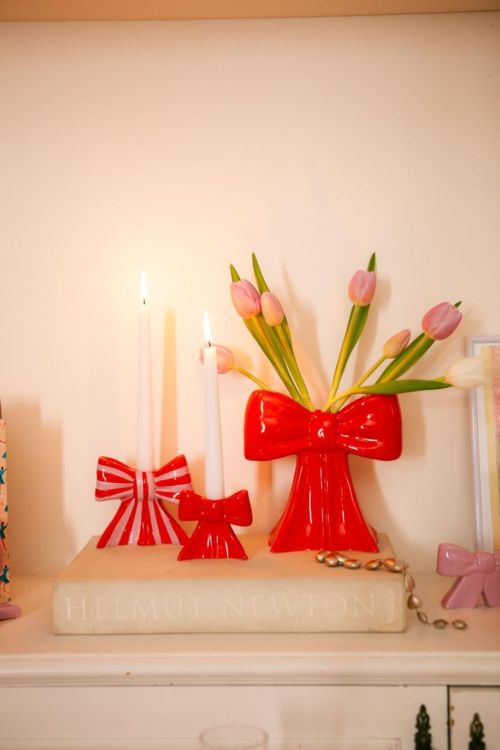 DOIY design Vase Bow (Red) - Panache (Koksijde)