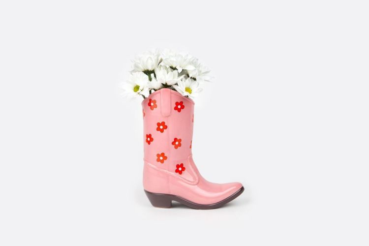 DOIY design Vase Cowboy Boot (Pink) - Panache (Koksijde)