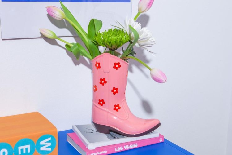 DOIY design Vase Cowboy Boot (Pink) - Panache (Koksijde)