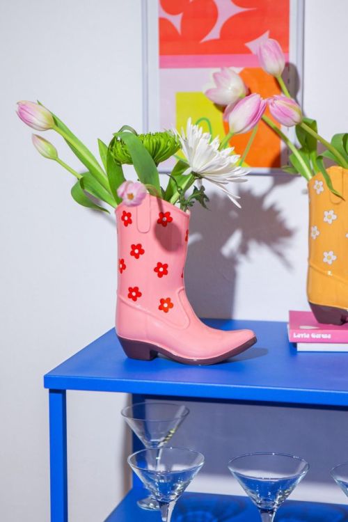 DOIY design Vase Cowboy Boot (Pink) - Panache (Koksijde)