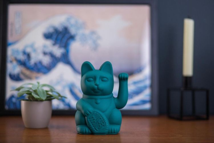 Donkey Lucky Cat 15cm (Green) - Panache (Koksijde)