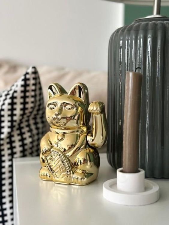 Donkey Lucky Cat 15cm (Shiny Gold) - Panache (Koksijde)