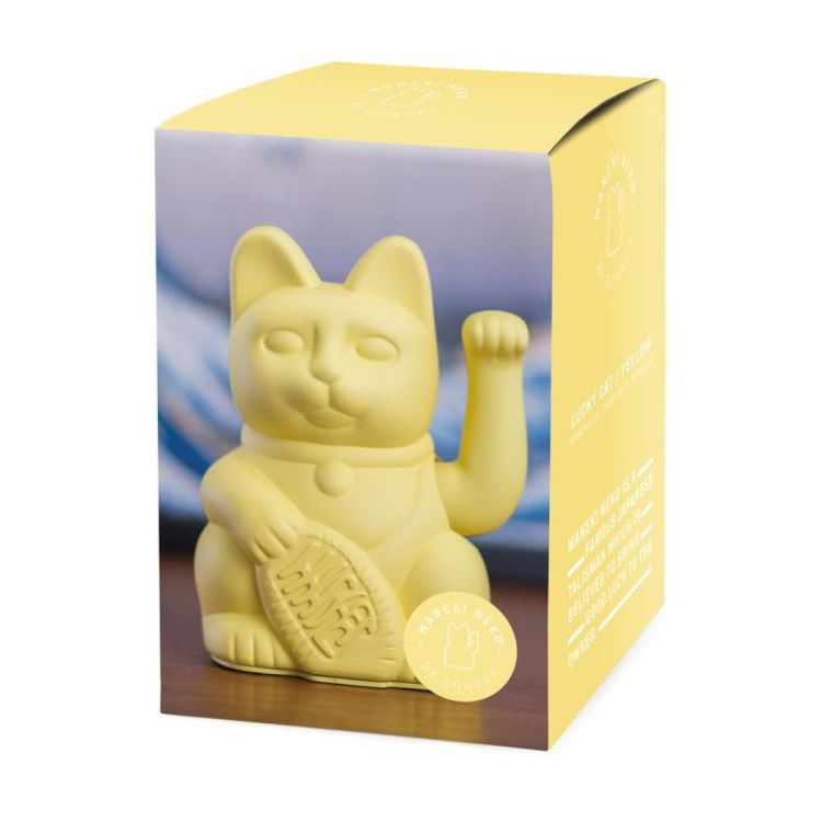 Donkey Lucky Cat 15cm (Yellow) - Panache (Koksijde)