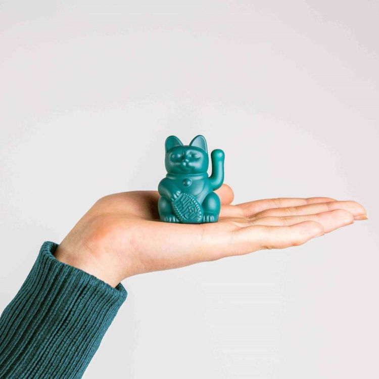 Donkey Lucky Cat Solar 5cm (Green) - Panache (Koksijde)