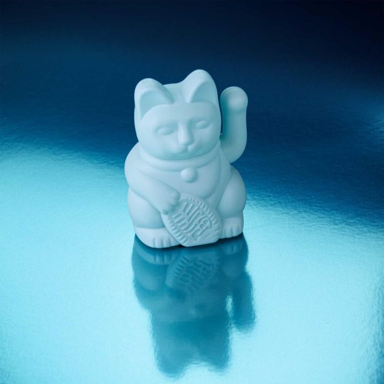 Donkey Lucky Cat Solar 5cm (Light Blue) - Panache (Koksijde)