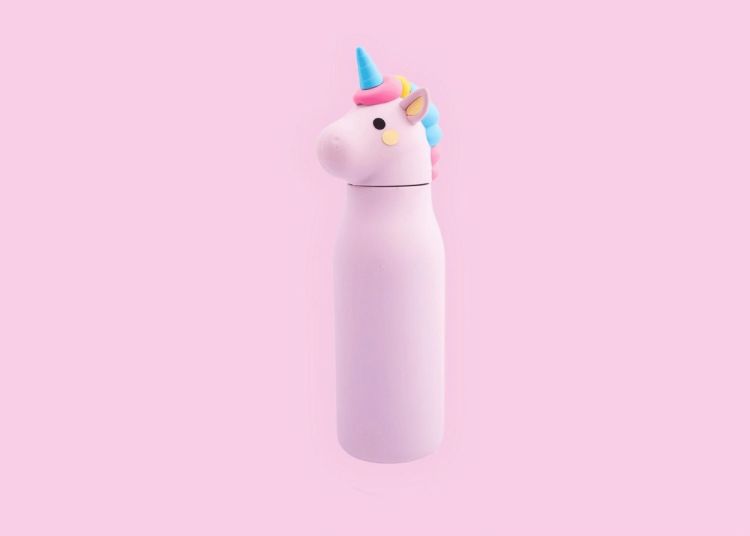 Dotz Dubbelwandige drinkfles 350ml Luna 350ml (Roze) - Panache (Koksijde)