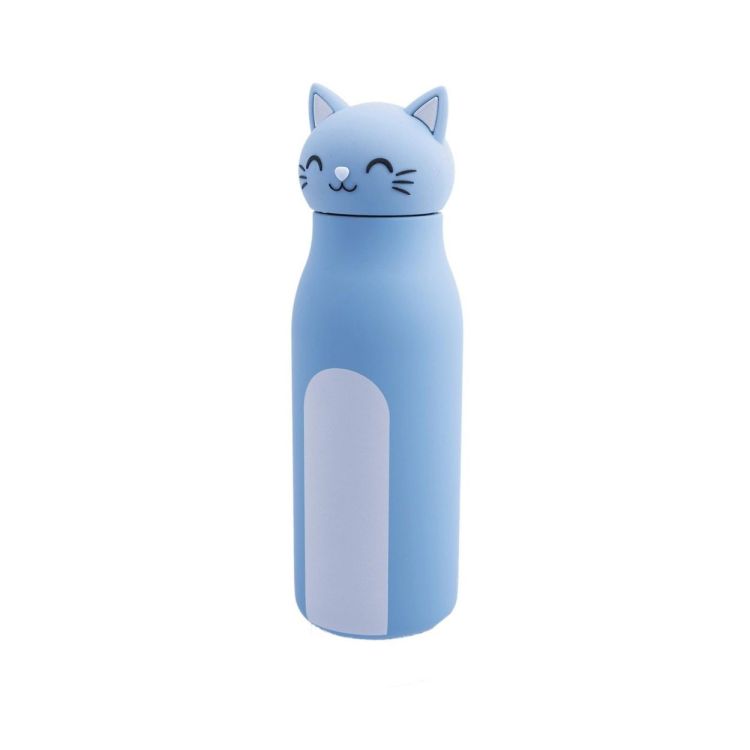 Dotz Dubbelwandige drinkfles 350ml Mia 350ml (Grijsblauw) - Panache (Koksijde)