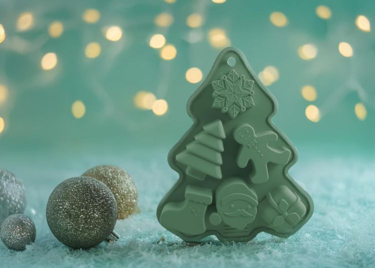 Dotz Kerst cakevorm (Groen) - Panache (Koksijde)