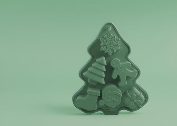 Dotz Kerst cakevorm (Groen) - Panache (Koksijde)