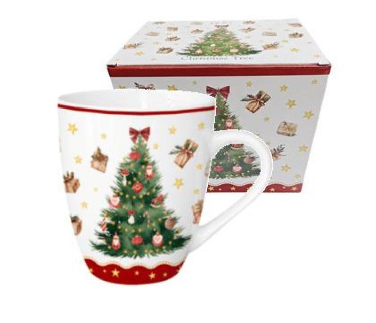 Duo Gift Mug XXL 1L - Christmas Tree (Multi) - Panache (Koksijde)