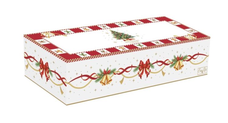 Easy Life Aperitiefset Kerst met bamboehouder (Multi) - Panache (Koksijde)