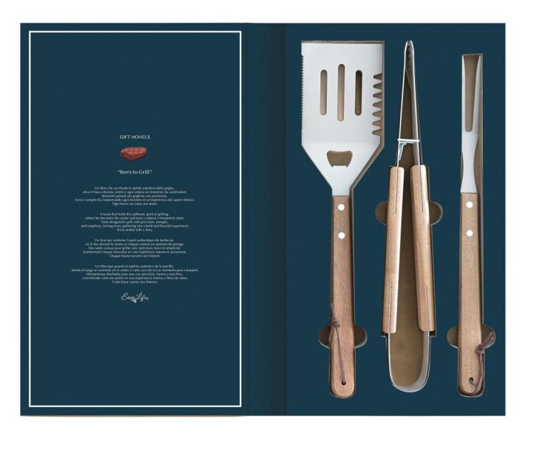 Easy Life Giftset Born to grill (Blauw) - Panache (Koksijde)