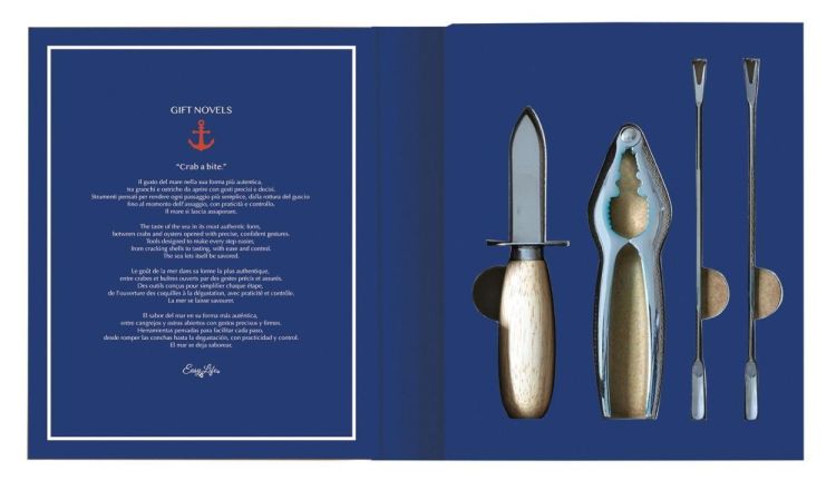 Easy Life Giftset Crab a bite (Blauw) - Panache (Koksijde)