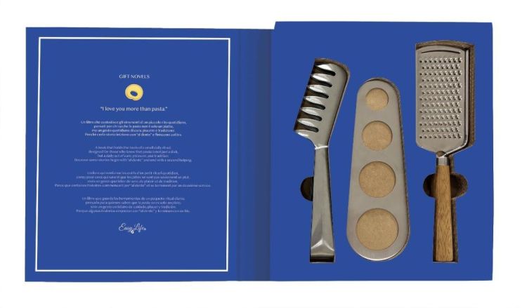 Easy Life Giftset I love you more than pasta (Blauw) - Panache (Koksijde)