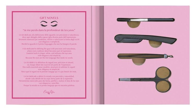 Easy Life Giftset Je me perds dans la profondeur de tes yeux (Roze) - Panache (Koksijde)