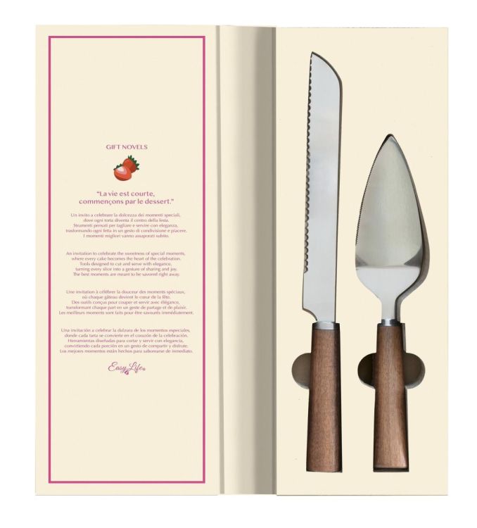 Easy Life Giftset La vie est courte, commençons par le dessert (Beige) - Panache (Koksijde)
