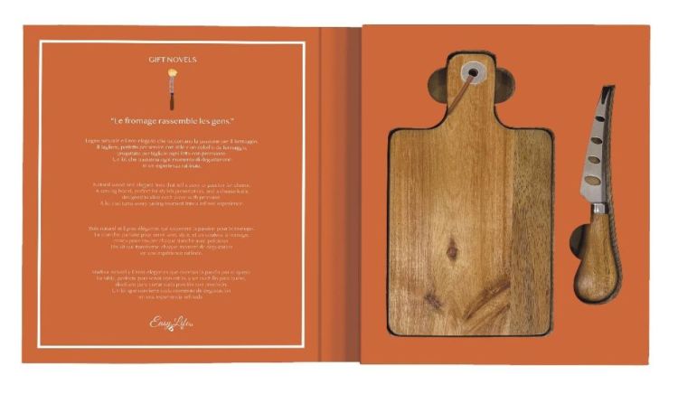 Easy Life Giftset Le fromage rassemble le gens (Oranje) - Panache (Koksijde)