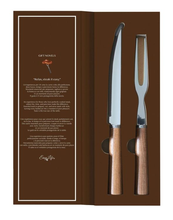 Easy Life Giftset Relax steak it easy (Bruin) - Panache (Koksijde)