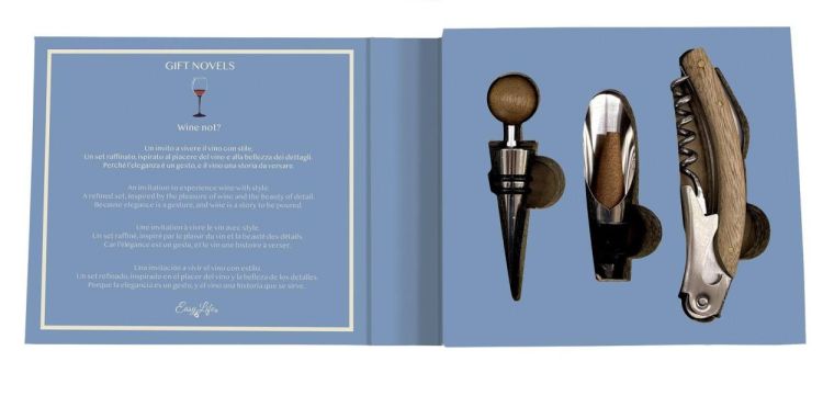 Easy Life Giftset Wine Not? (Blauw) - Panache (Koksijde)