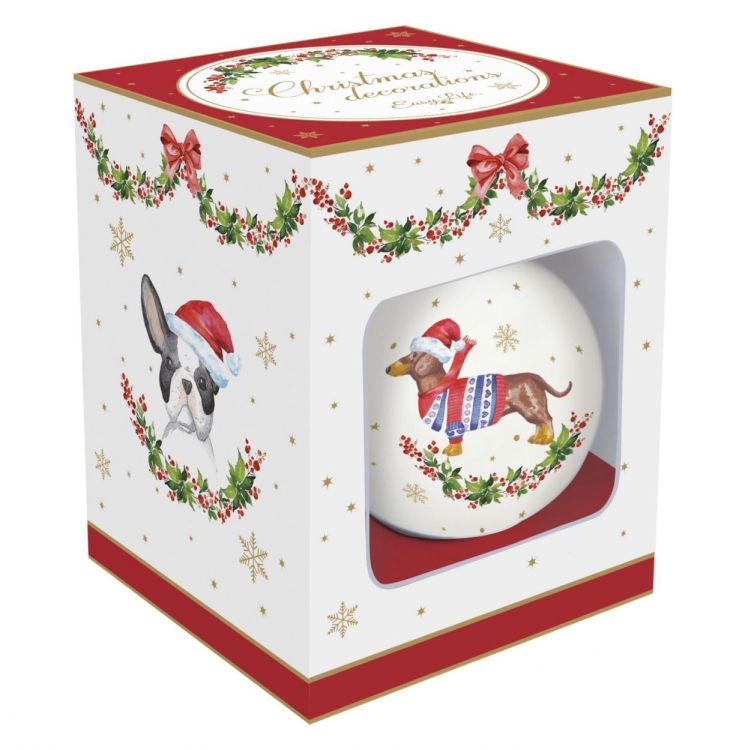 Easy Life Kerstbal Teckel (Multi) - Panache (Koksijde)