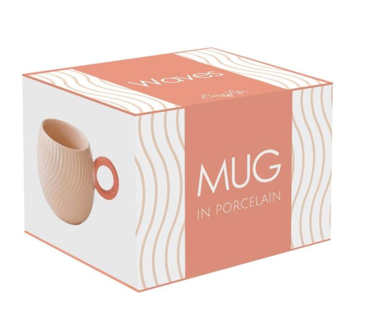 Easy Life Mug 350ml Waves (Zalm) - Panache (Koksijde)