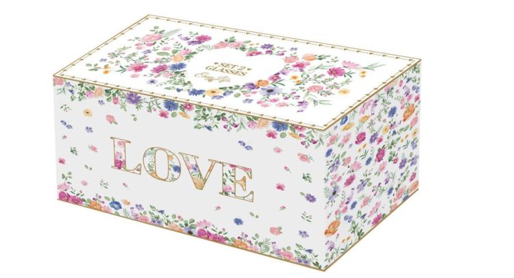 Easy Life Lot de 2 Verres – Love (Pink) - Panache (Koksijde)