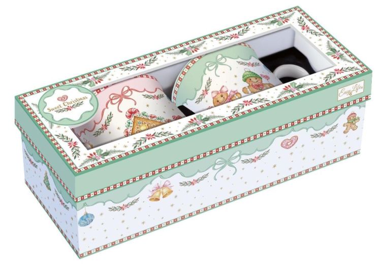 Easy Life Set 2 mugs 300ml - Sweet Christmas (Multi) - Panache (Koksijde)